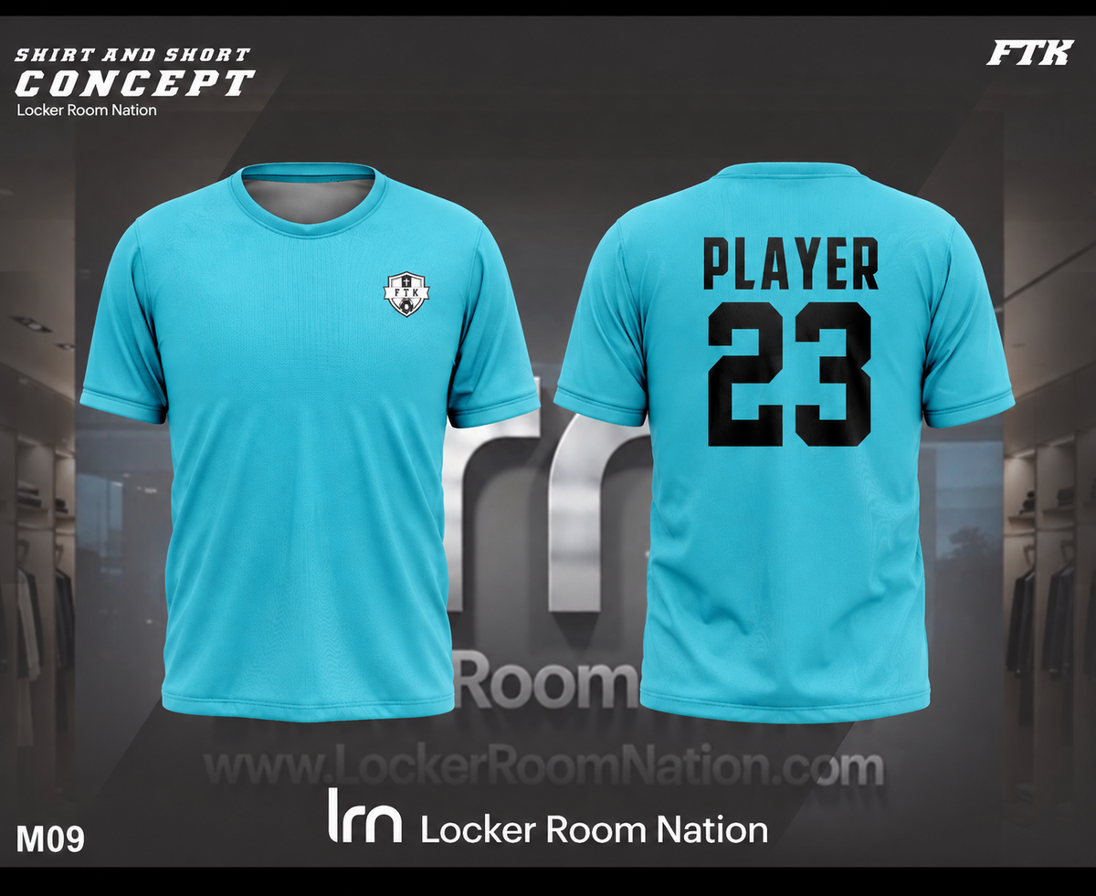 FTK Teal T-Shirt - Customizable