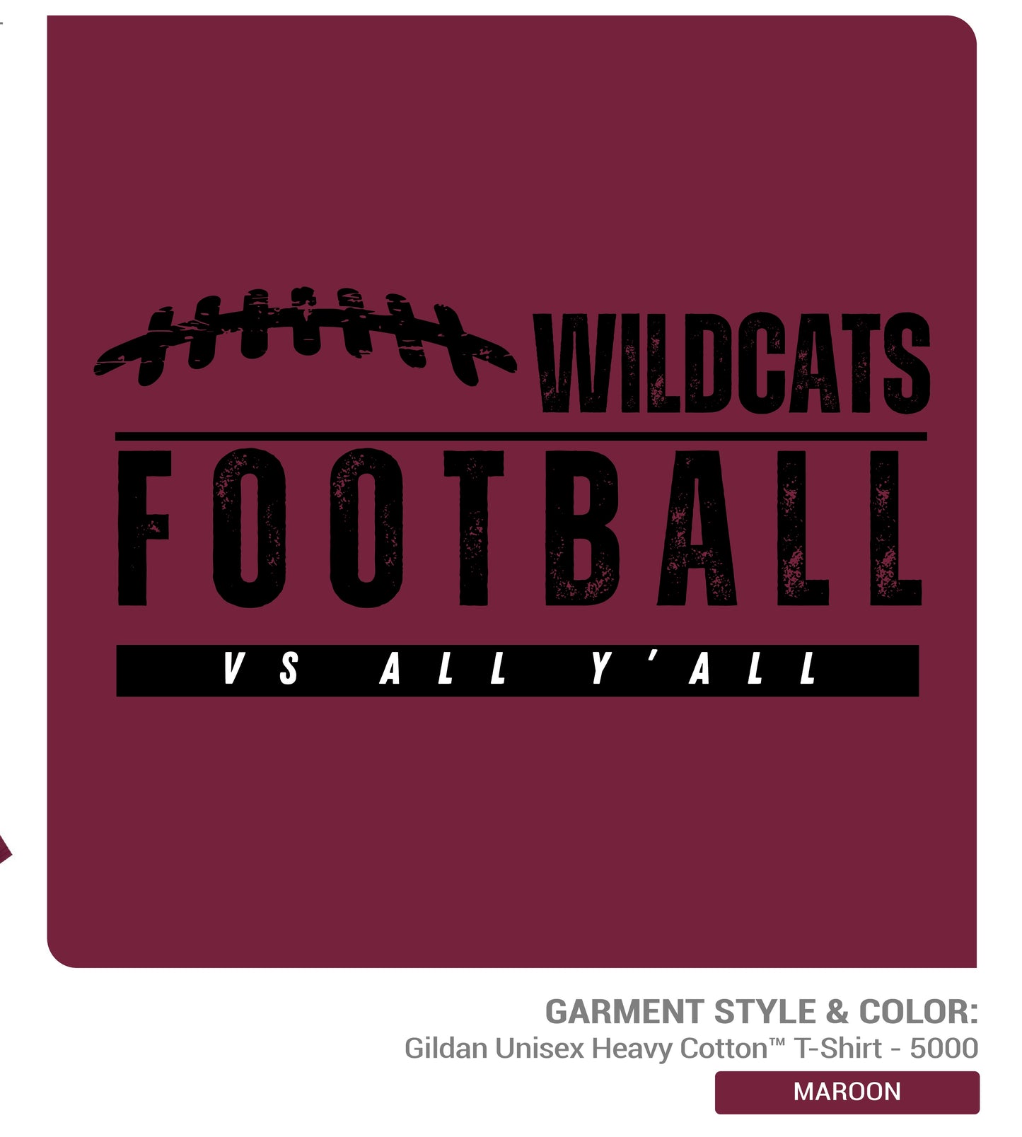 Wildcats vs All Yall Maroon