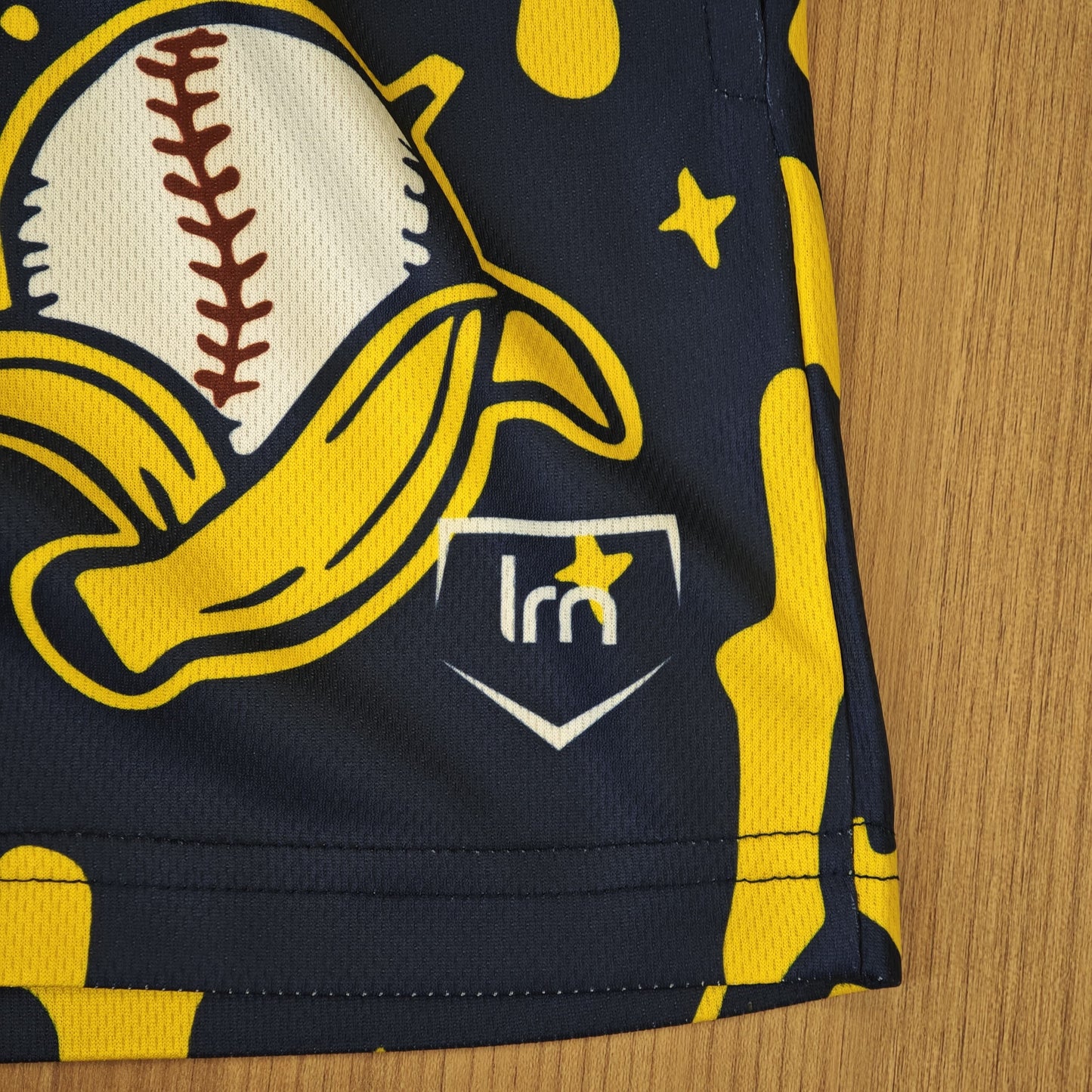 Navy/Gold Banana Ball Shorts