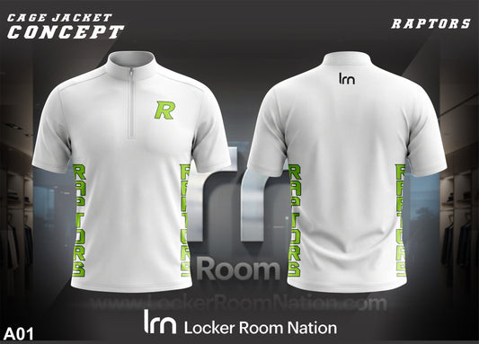 Raptor Baseball Cage Jacket (Raptor Side Design)