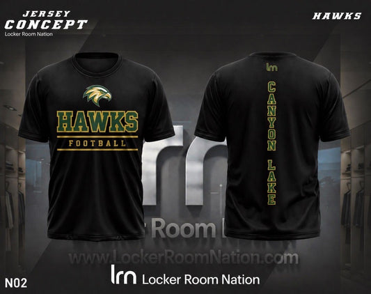 Canyon Lake Football Dri Fit Fan T-Shirt