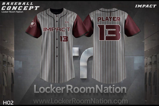 Grey IMPACT Fan Jersey - Customizable