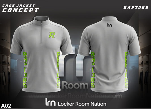 Raptor Baseball Cage Jacket (Raptor Side Design)