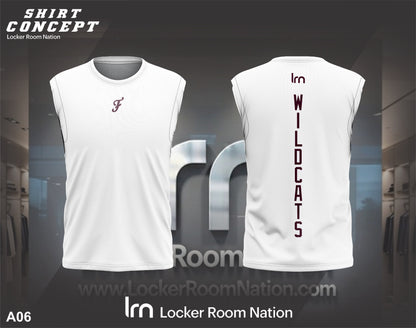 Wildcat Compression Shirt - White