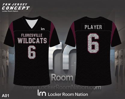 Wildcat Fan Jersey - Customizable