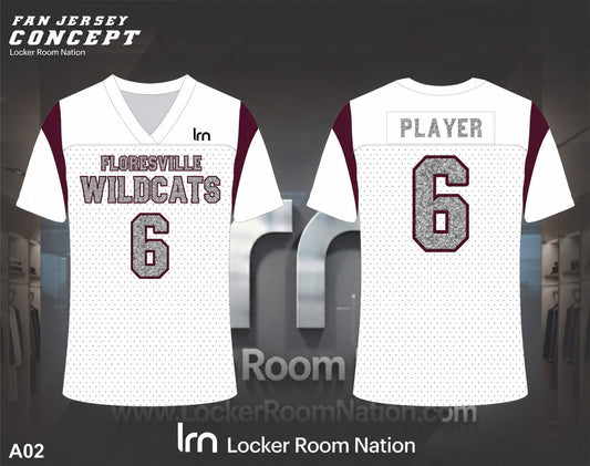 Wildcat Fan Jersey - Customizable