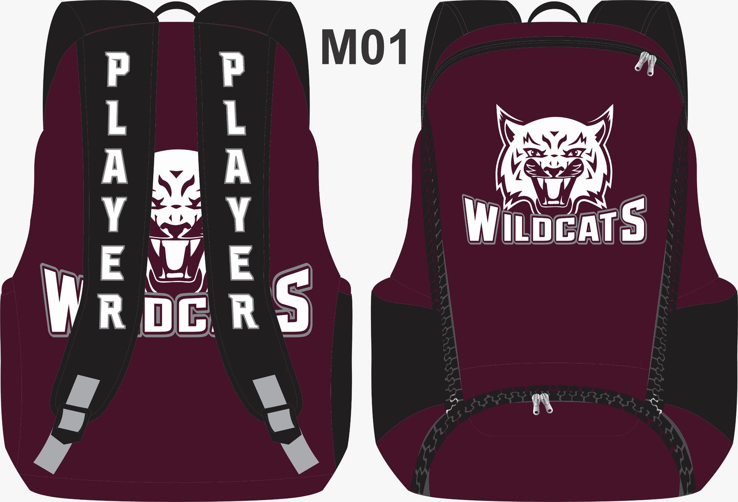Wildcat Backpack - Customizable