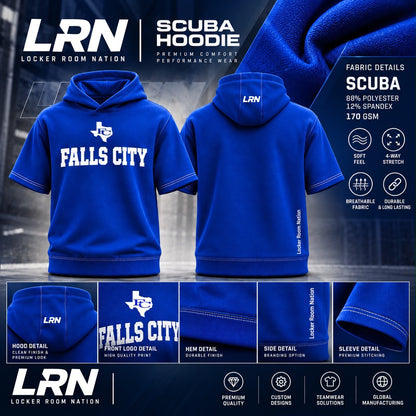 Short Sleeve Scuba Spirit Hoodie - Pre Order