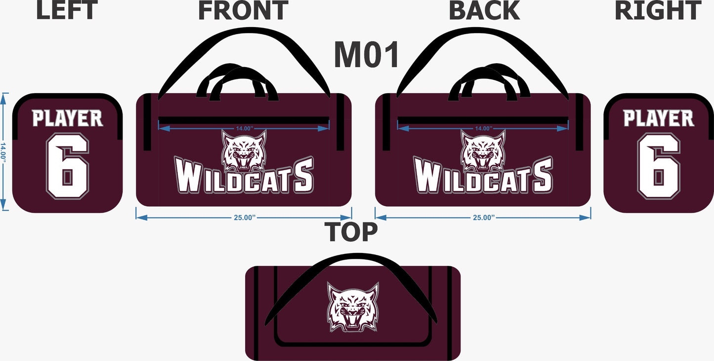 Wildcat Duffle - Customizable