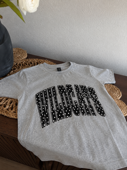 Wildcats Polka Dot Grey