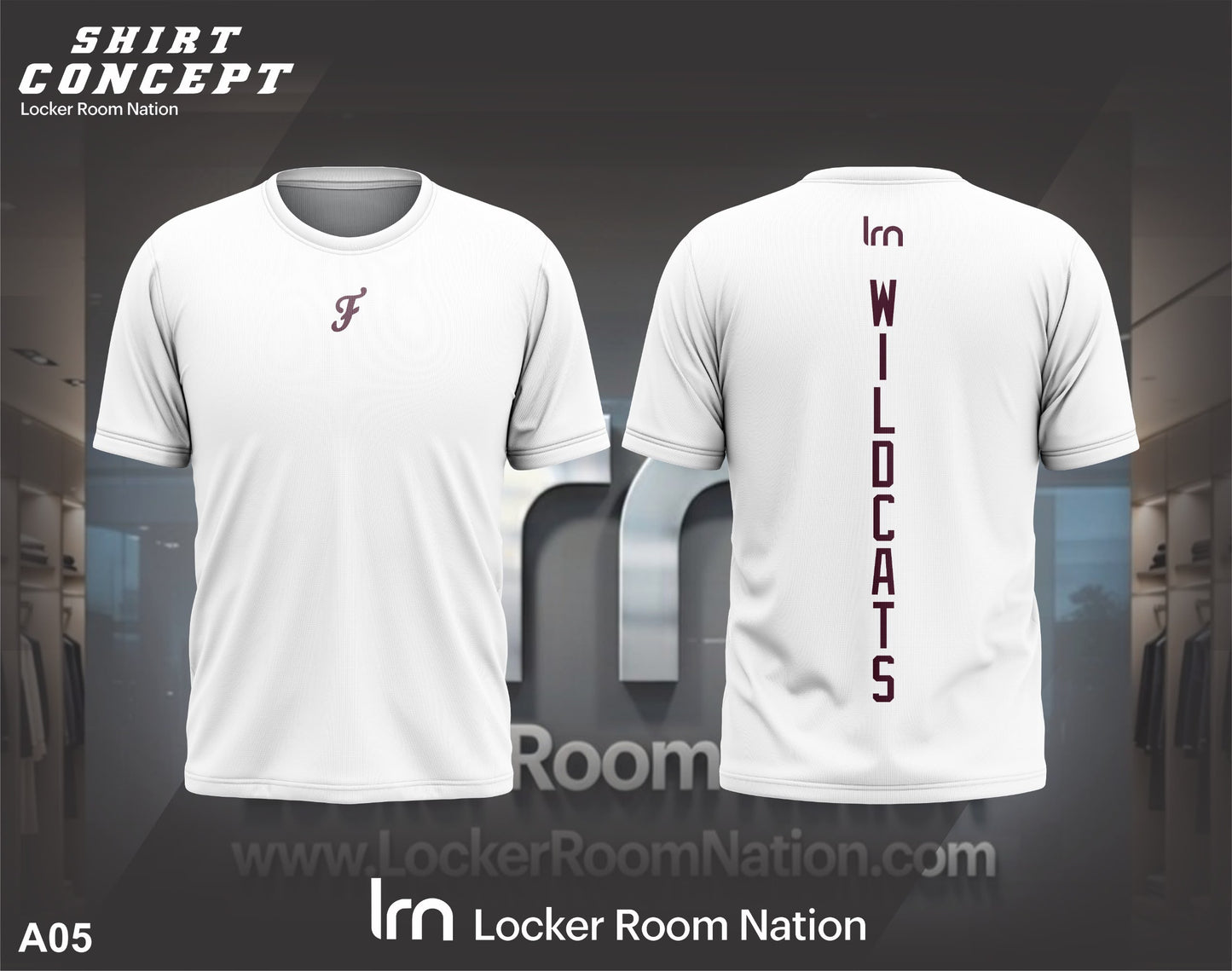 Wildcat Compression Shirt - White