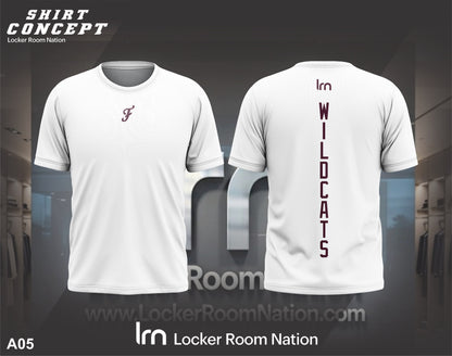 Wildcat Compression Shirt - White