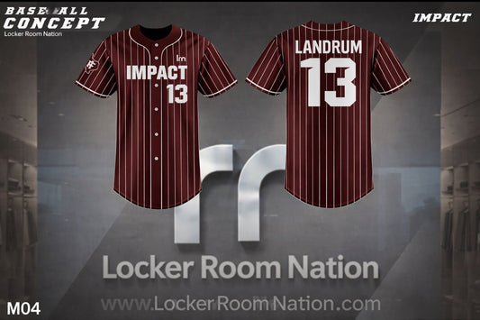 Maroon IMPACT Fan Jersey - Customizable