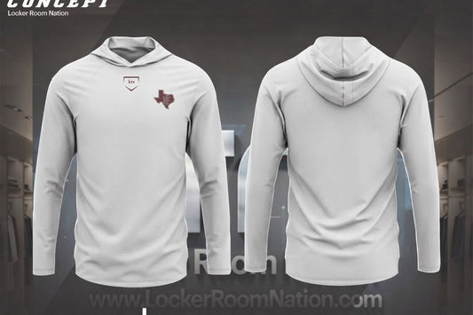 White IMPACT Lightweight Hoodie