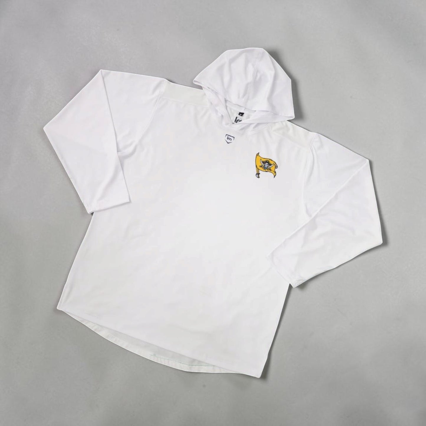 White Pirate Lightweight Hoodie
