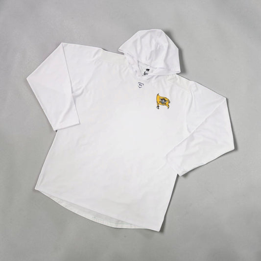 White Pirate Lightweight Hoodie