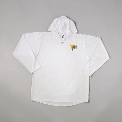 White Pirate Lightweight Hoodie