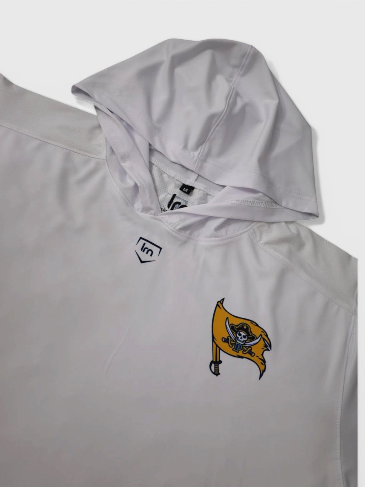 White Pirate Lightweight Hoodie