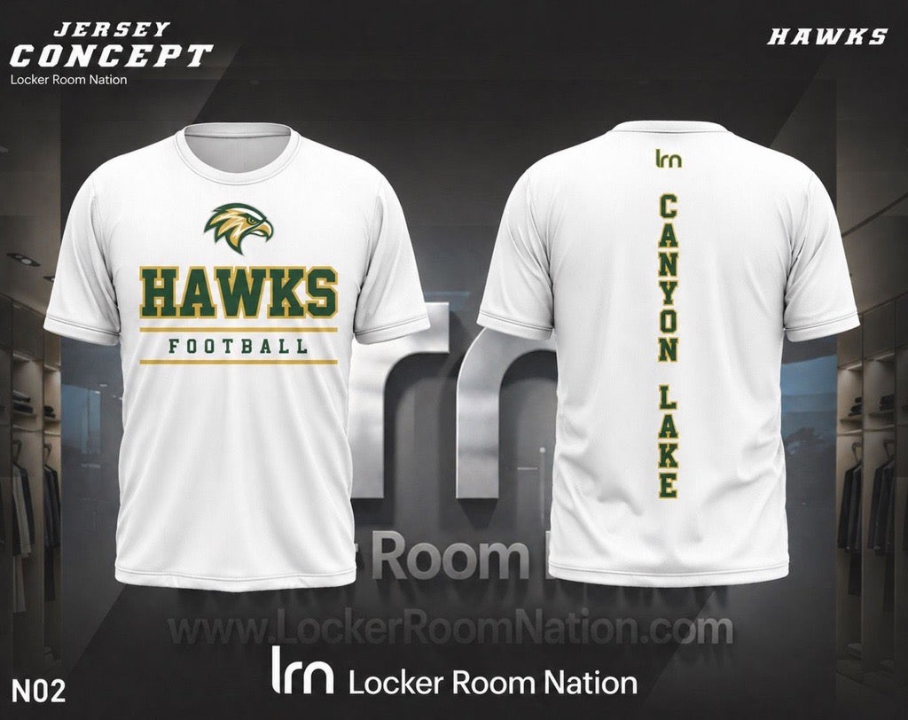 Canyon Lake Football Dri Fit Fan T-Shirt