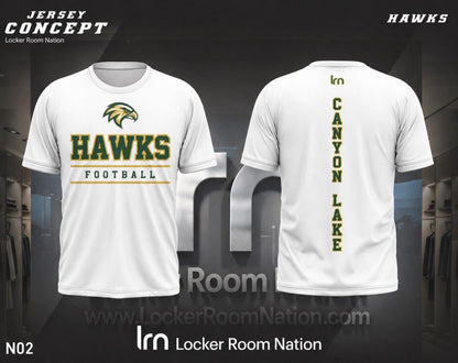 Canyon Lake Football Dri Fit Fan T-Shirt