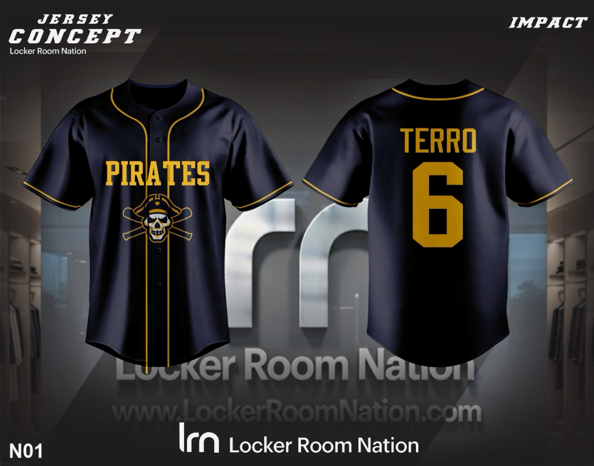 Pirate Fan Full Button Up - Customizable