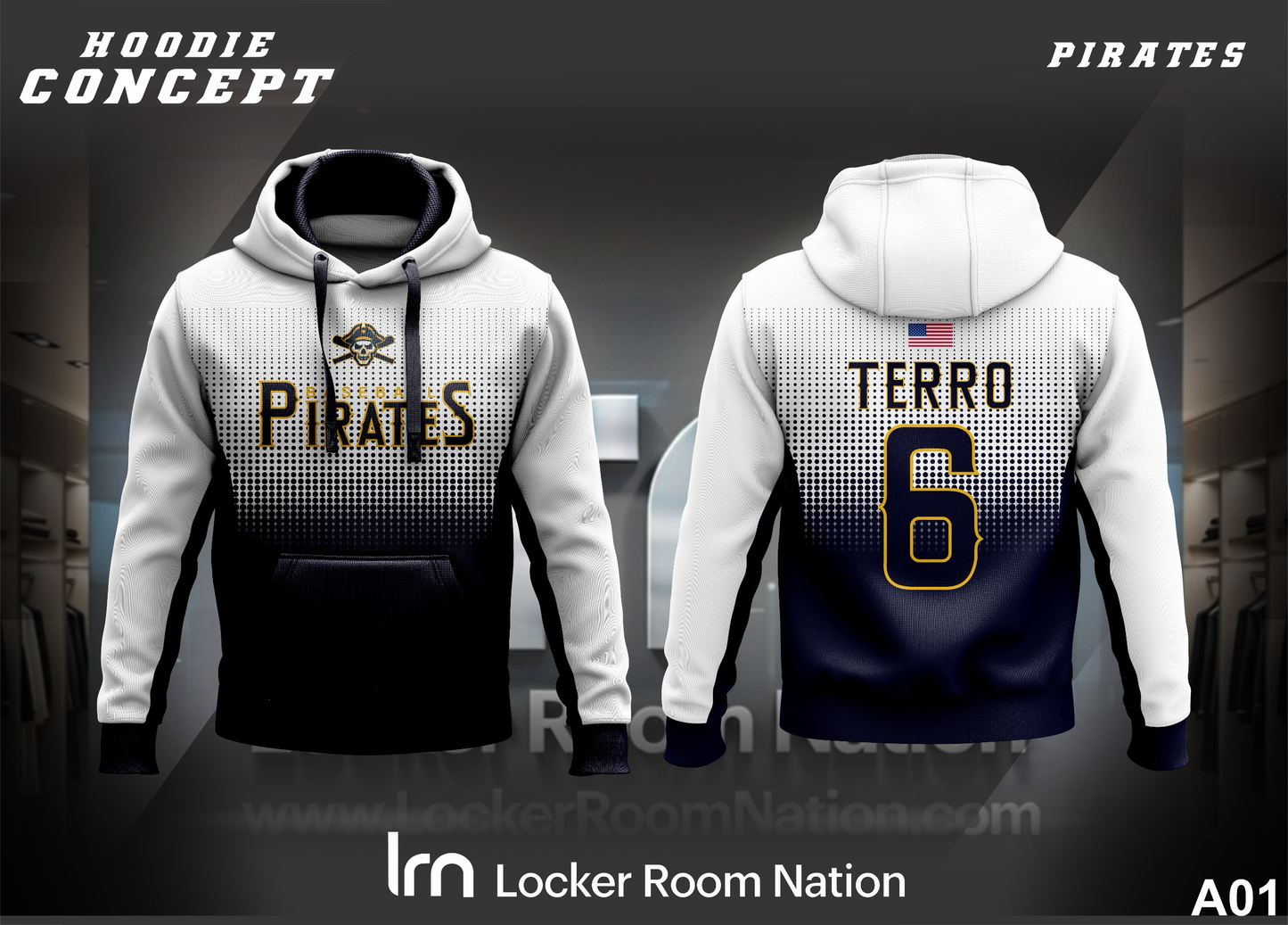 Pirate Fan Hoodie - Customizable